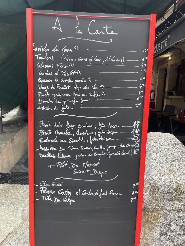 Le Café du Midi - Menu Image 1